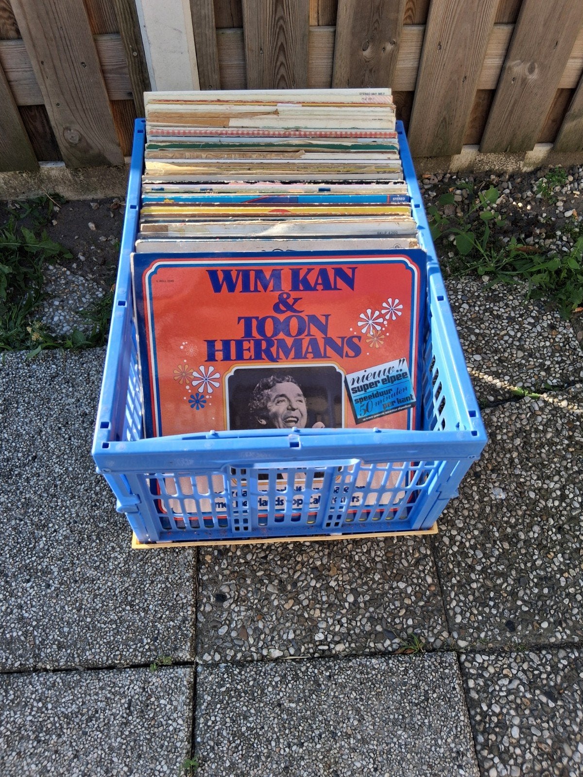 Partij diverse LP's - Wim Kan & Toon Hermans, LP, Gebruikt, Overige genres, Ophalen of Verzenden