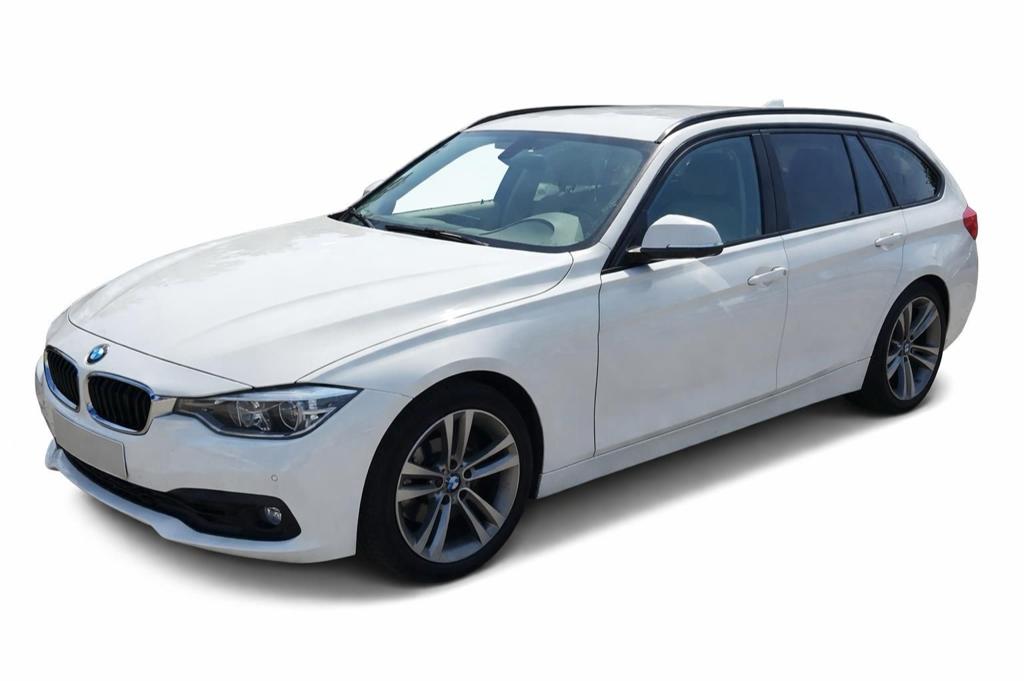 BMW 3-Serie 320i Touring 184pk Automaat 2018 Navigatie Leer, 183 pk, 1998 cc, 1800 kg, Wit