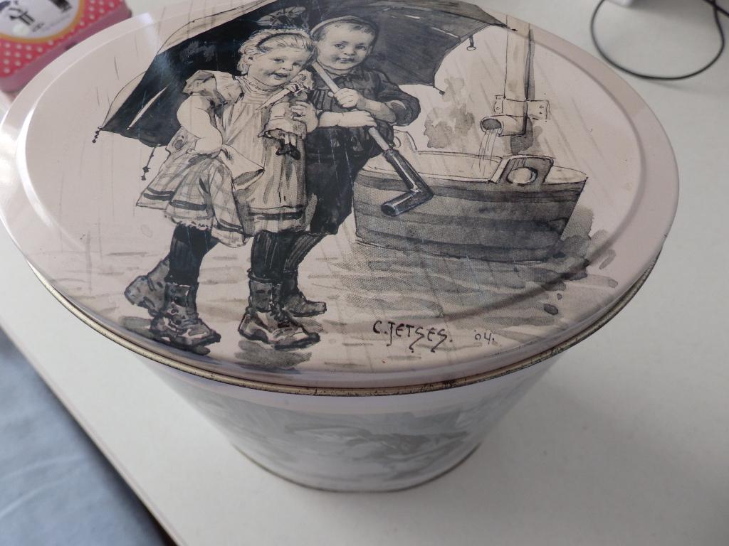 Blik Ot & Sien 100 jaar, Verzamelen, Blikken, Ophalen of Verzenden, Zo goed als nieuw, Overige, Overige merken