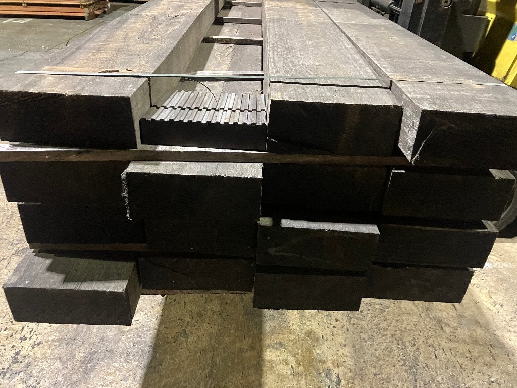 balken-liggers-staanders-palen- Hardhout-Cumaru-100x250mm, Ophalen, Nieuw, Hardhout, 250 cm of meer