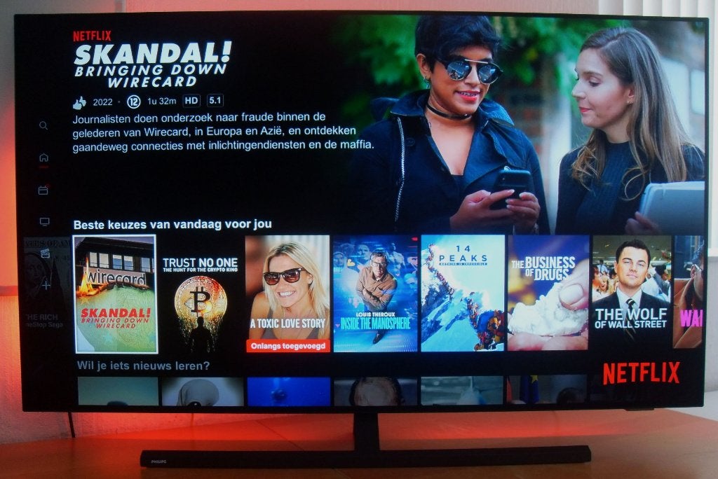 Philips OLED 4K Ultra HD Android Smart tv (140 cm, 2023), Ophalen, Philips, Zo goed als nieuw, 100 cm of meer