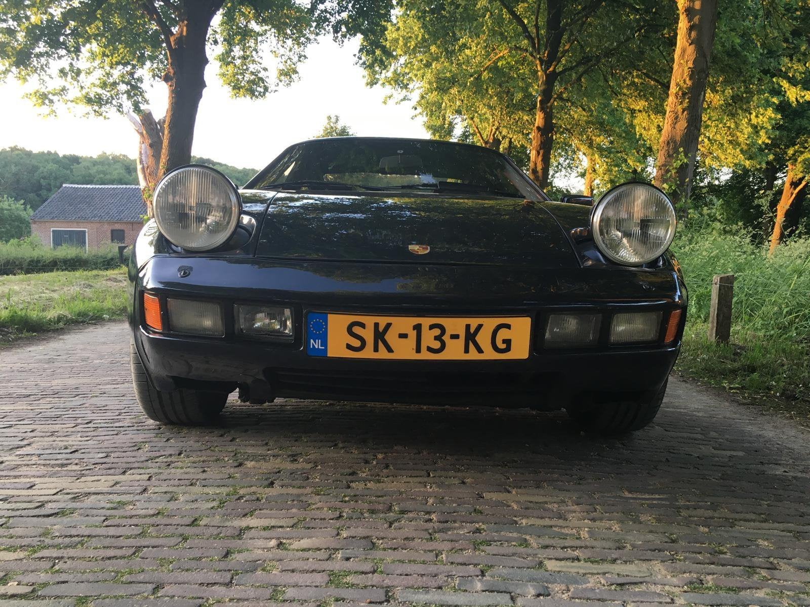 Porsche 928 4.5 Coupe AUT 1980 Blauw, Automaat, 8 cilinders, Bruin, Geïmporteerd