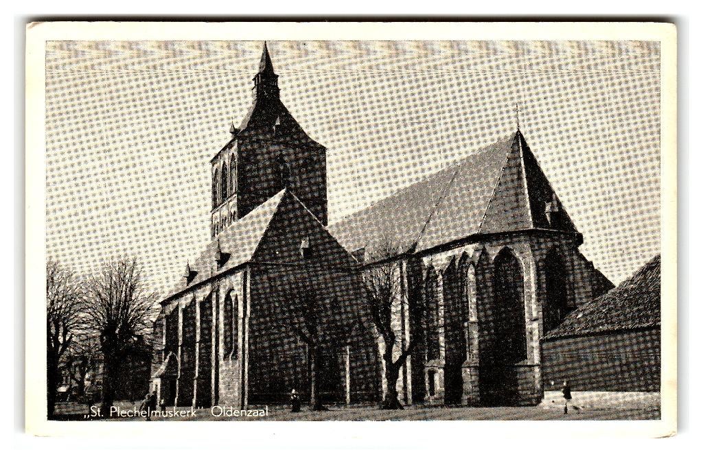 Oldenzaal, St. Plechelmuskerk, Verzenden, 1940 tot 1960, Ongelopen, Overijssel