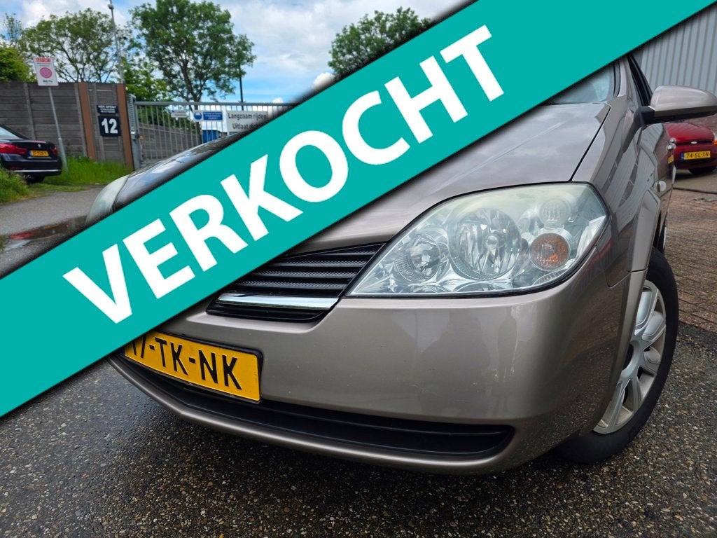 Nissan Primera 1.6 met nieuwe APK, Auto's, Nissan, Voorwielaandrijving, 4 cilinders, Bedrijf, Primera