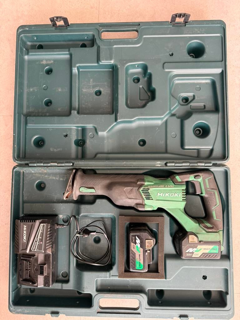 Hikoki reciprozaag 18v, Ophalen, 600 tot 1200 watt, Reciprozaag, 70 mm of meer