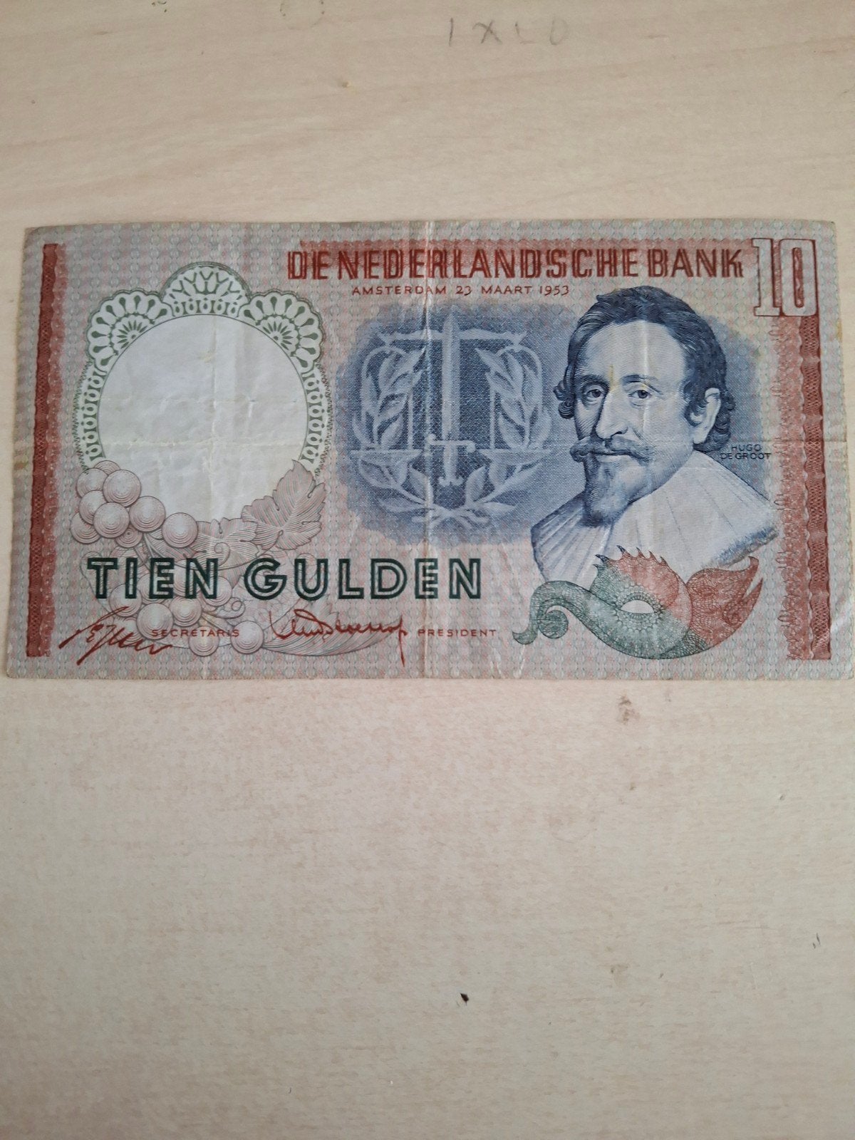 10 Gulden biljet Nederland 1953 - Goede staat, Postzegels en Munten, Bankbiljetten | Nederland, Ophalen of Verzenden