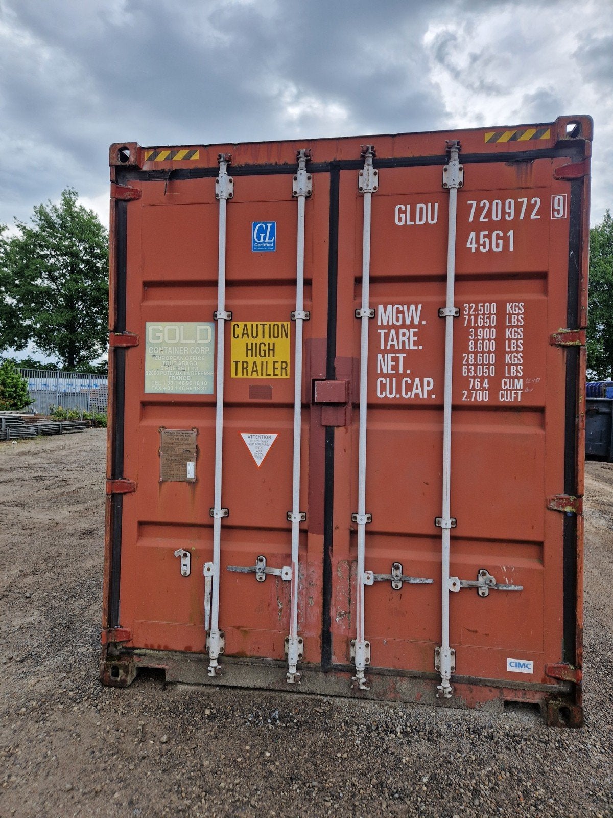 Gebruikte 40ft High Cube Container - Wind- en Waterdicht, Ophalen of Verzenden