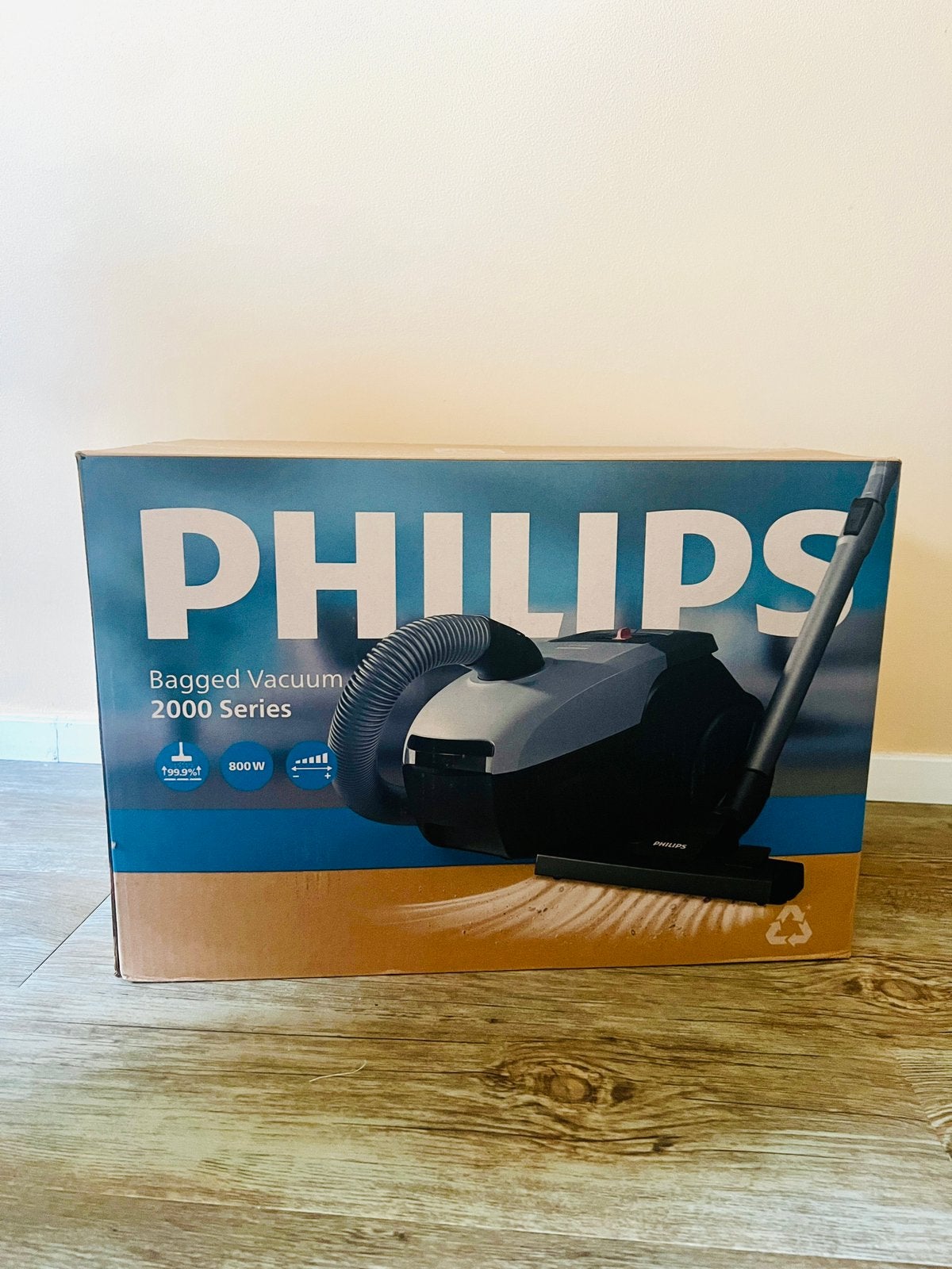 Philips 2000-Serie Stofzuiger met Zak - 800 W, Ophalen of Verzenden, Nieuw