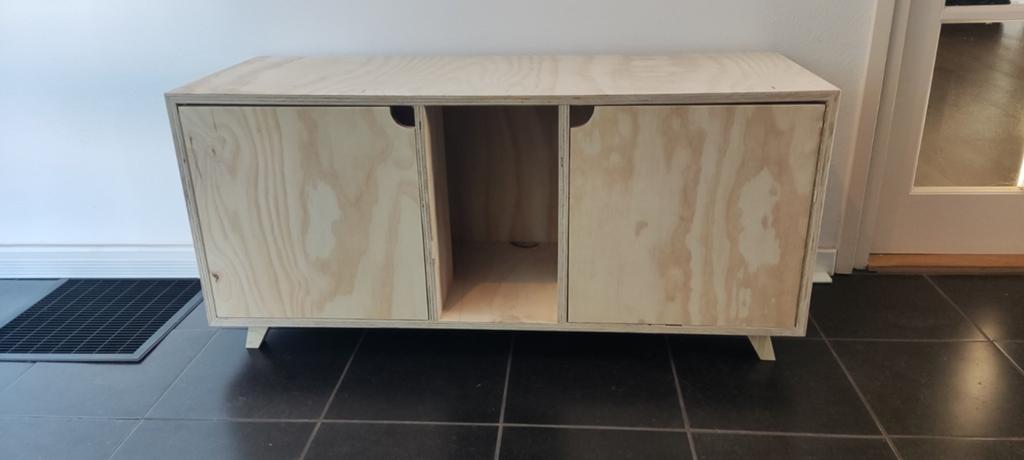 Luxe ombouw DUO, voor 2 kattenbakken, handgemaakt op maat., 6065ch 7, Segers houtwerken, Bartsegers@gmail.com, Nieuw
