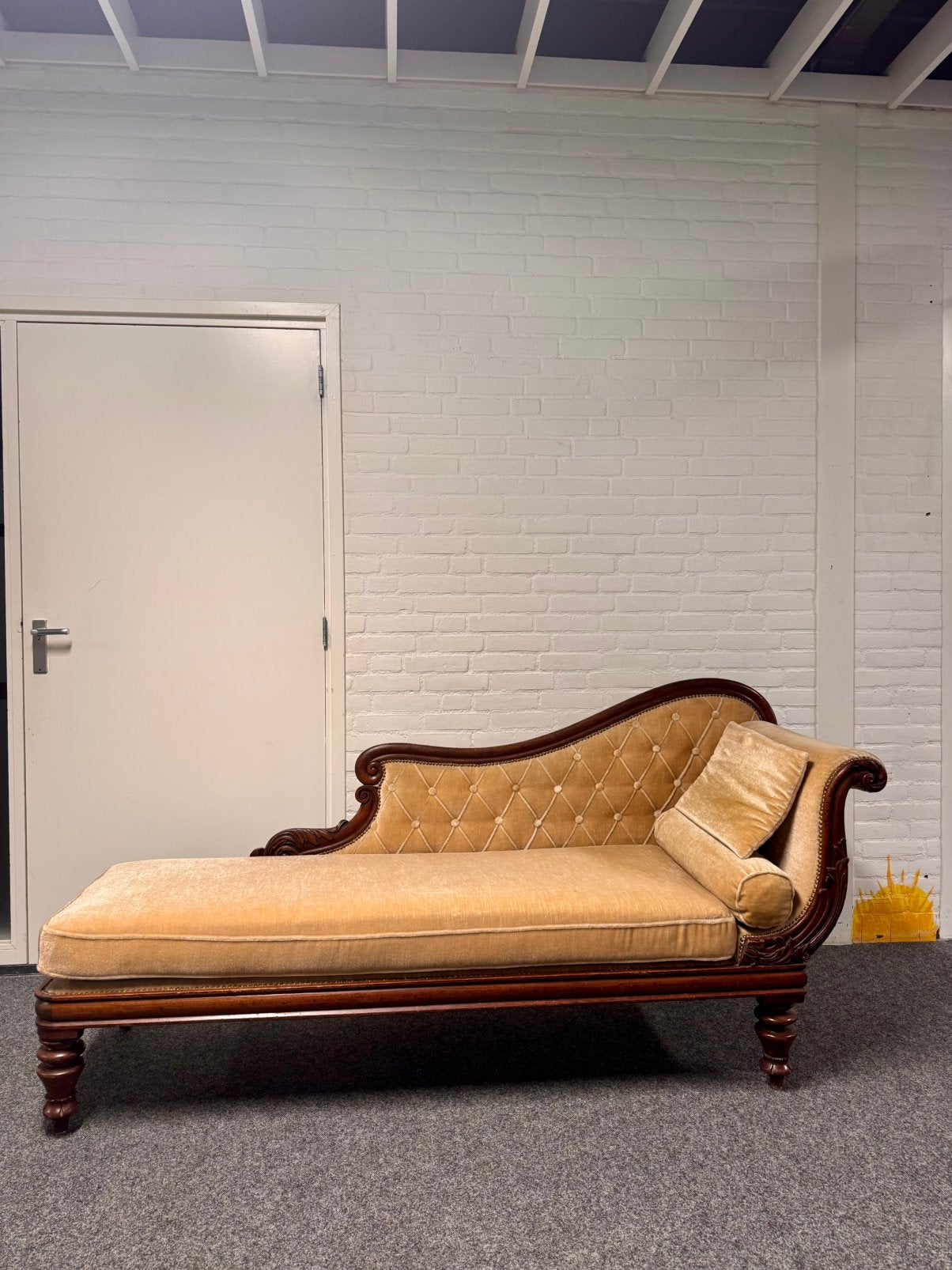 Chaise Lounge 1.97 lang, Ophalen, Gebruikt, Eenpersoons, 150 tot 200 cm