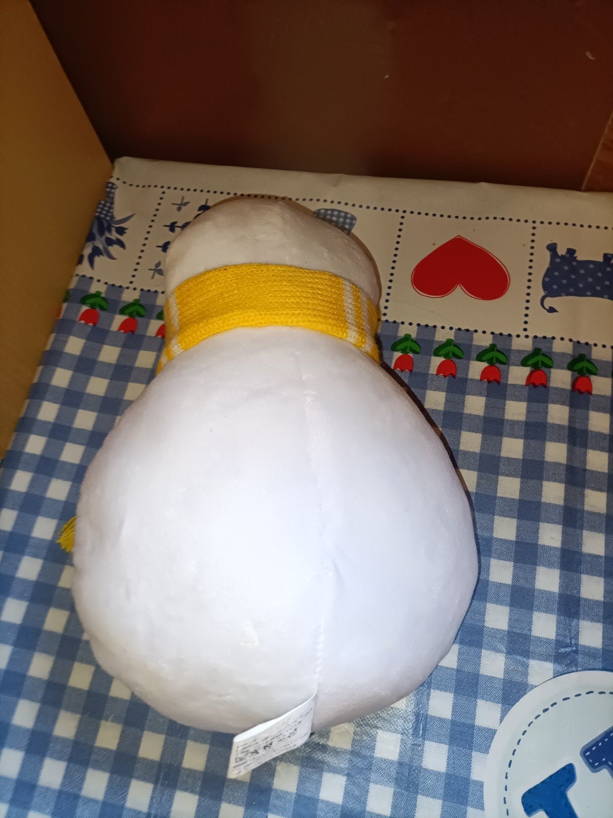 Sneeuwpop knuffel Wons van Jumbo 26 cm groot, Ophalen of Verzenden, Zo goed als nieuw, Overige typen