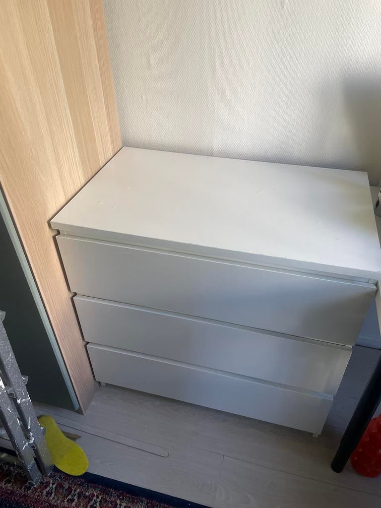 Malm ladekast - lees beschrijving!, Ophalen, Zo goed als nieuw