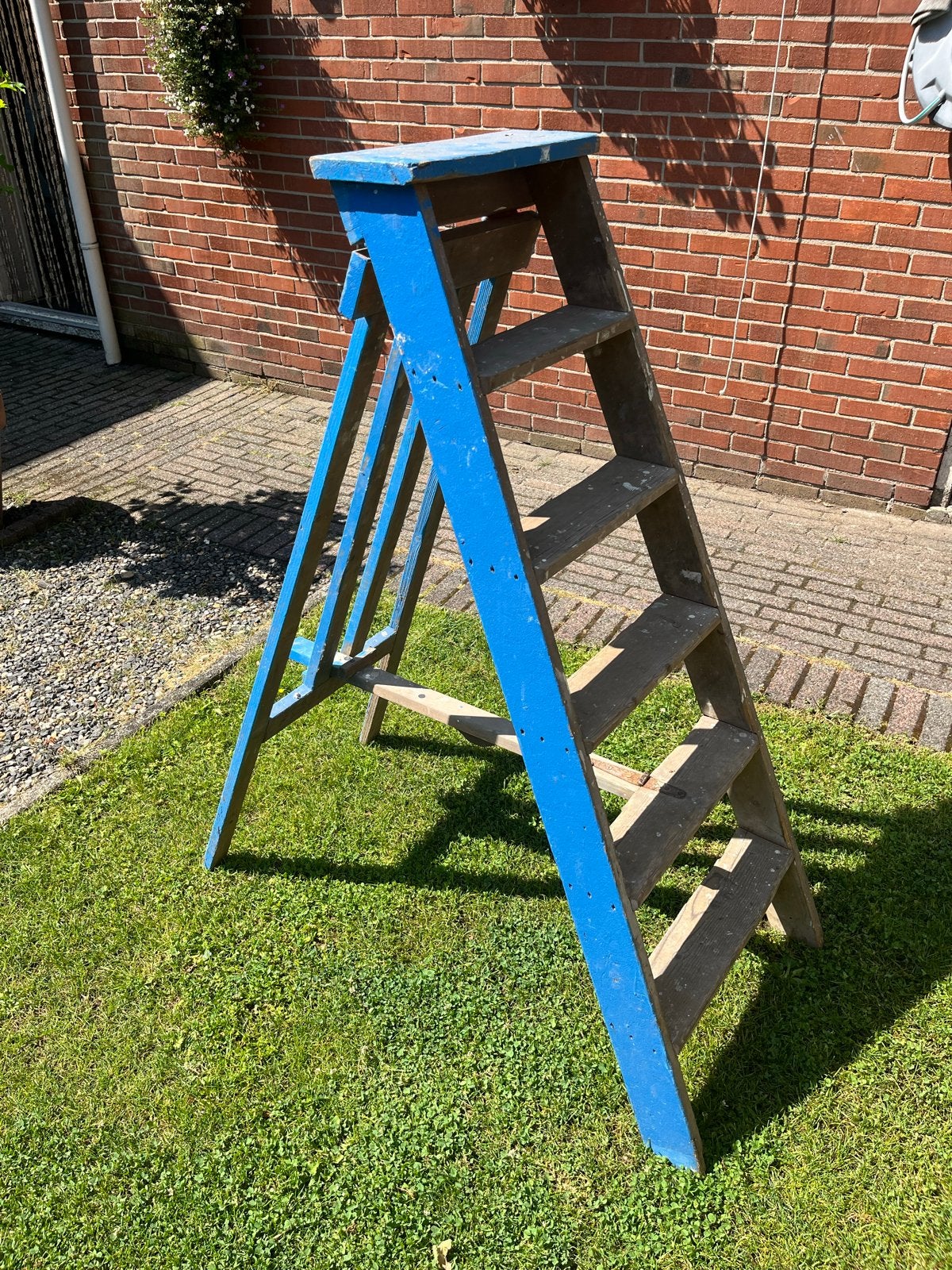 Stevige houten trap - Gebruikt, Ophalen, Gebruikt, Trap, Minder dan 2 meter