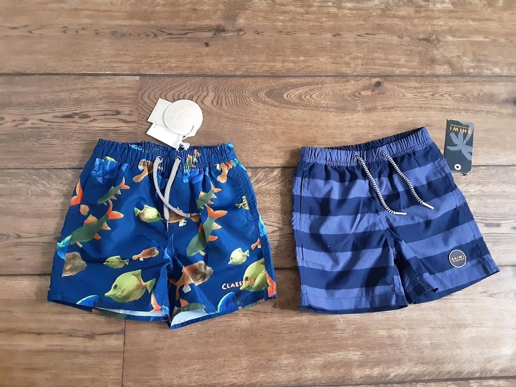 Claesens en Shiwi zwemshort korte broek maat 104 NIEUW, Ophalen of Verzenden, Nieuw, Jongen