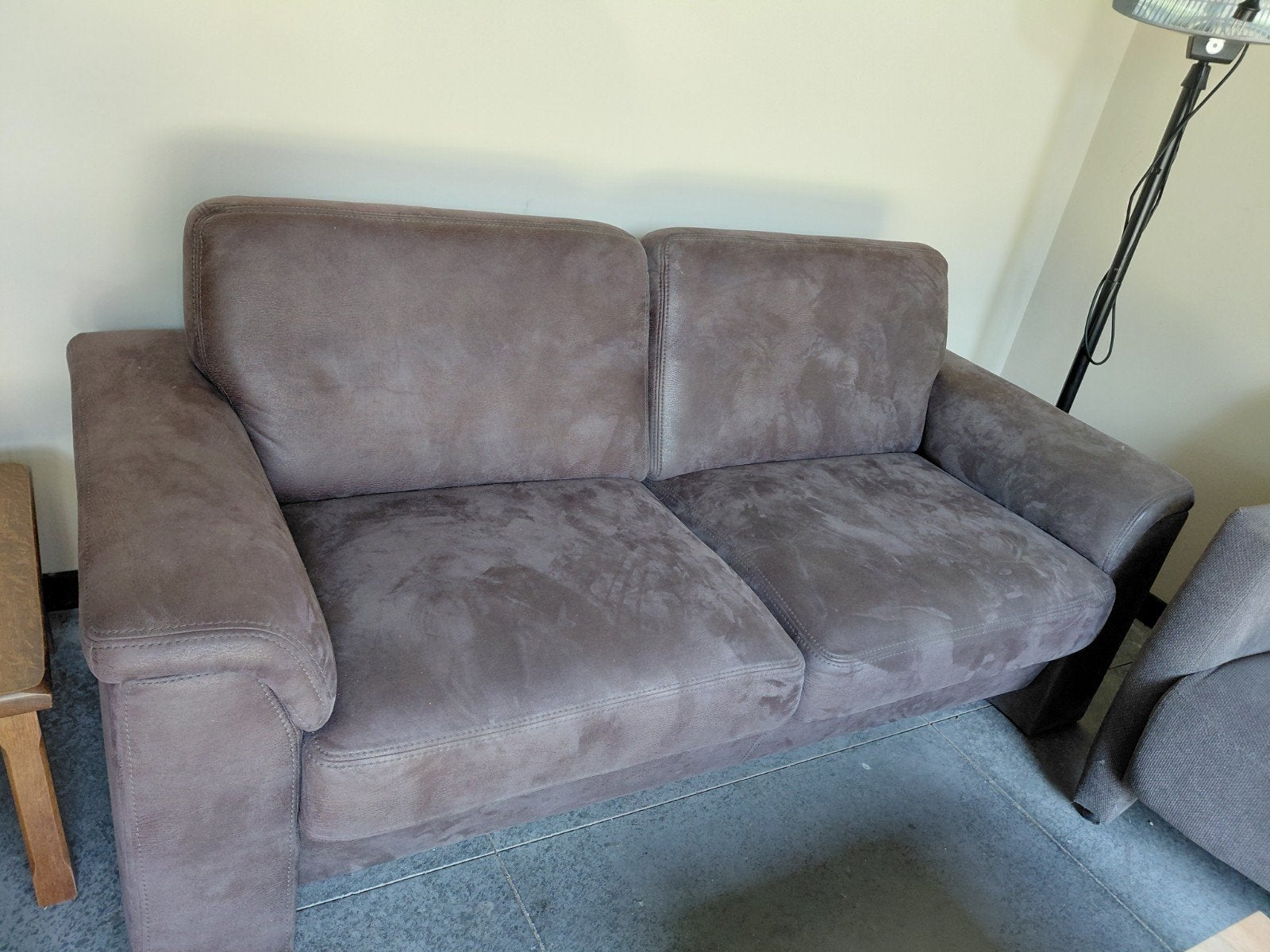 2 zits bank stof, Huis en Inrichting, Banken | Bankstellen, Ophalen, 150 tot 200 cm, Tweepersoons, 75 tot 100 cm