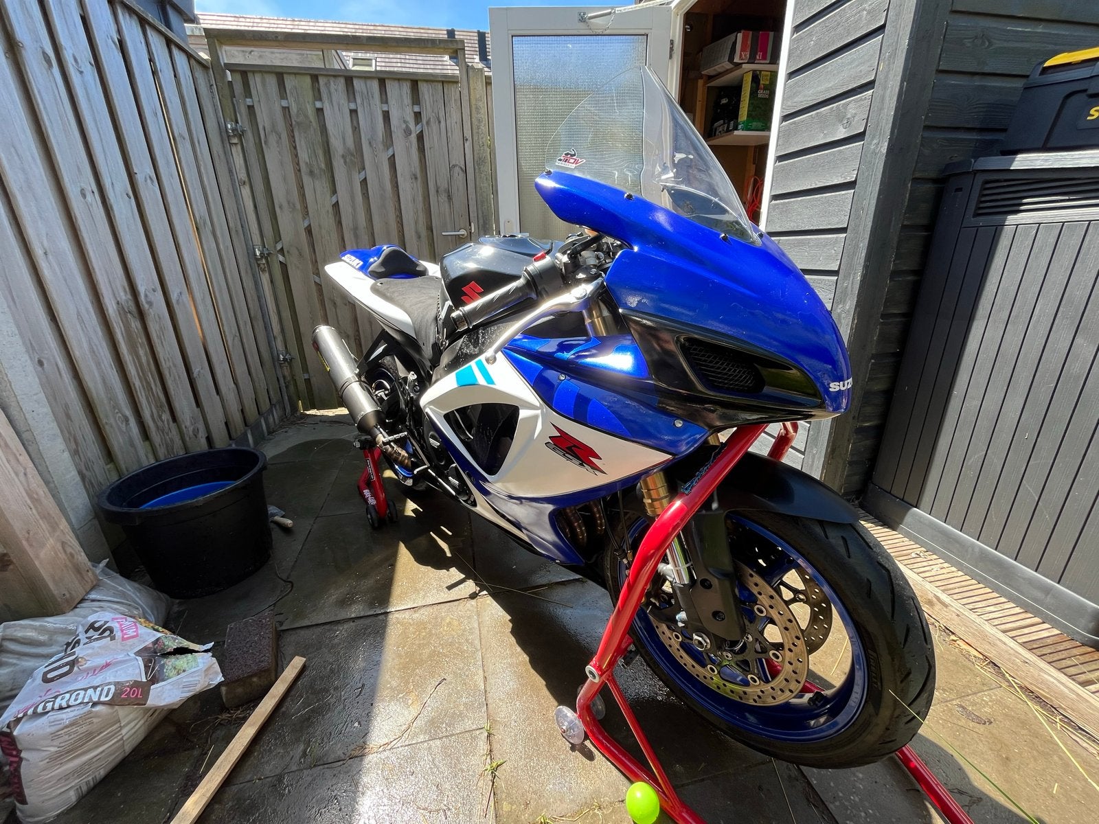 Suzuki GSX-R 600 K7 - Circuitmotor, Motoren, 4 cilinders, Motorrijbewijs A, Gebruikt, Super Sport