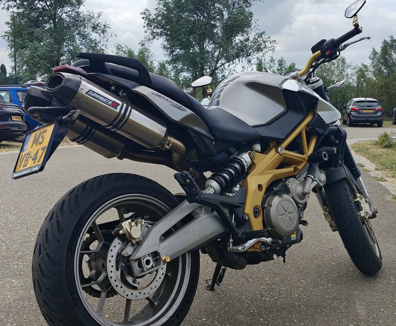 Aprilia Shiver 750 met onderhoudshistorie (35kw mogelijk), 750 cc, 2 cilinders, Occasion, Particulier