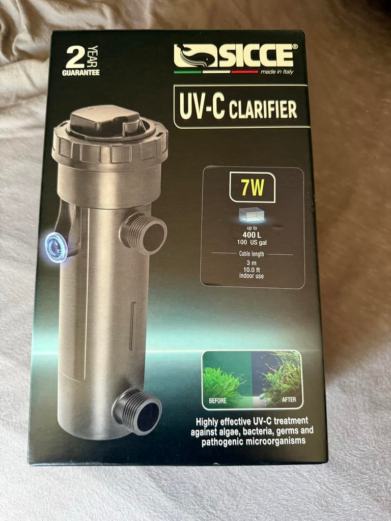 Uvc lamp, Ophalen of Verzenden, Zo goed als nieuw, Verlichting of Verwarming
