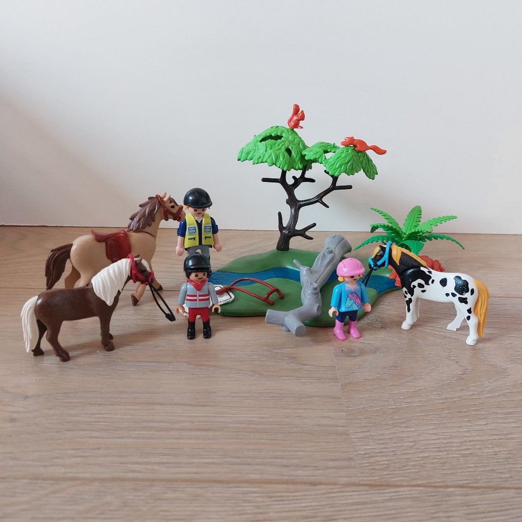 Playmobil - Pony rijles (6947), Kinderen en Baby's, Speelgoed | Playmobil, Gebruikt, Losse onderdelen, Overige typen, Ophalen of Verzenden