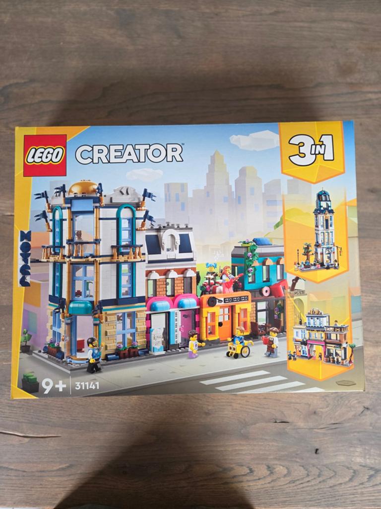 LEGO Creator 3in1 Hoofdstraat 31141 - Nieuw in doos, Compleet, Lego, Nieuw, Ophalen of Verzenden