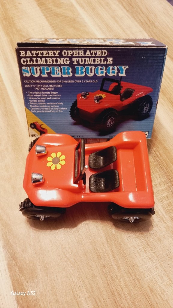 Vintage BUGGY op BATTERIJEN, Ophalen of Verzenden, Nieuw, Overige aandrijving, Overige merken