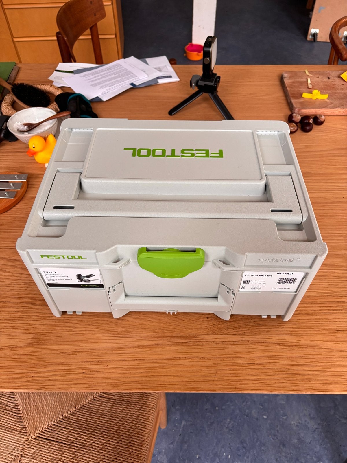 Festool Systainer 3 met inlay voor decoupeerzaag (leeg)