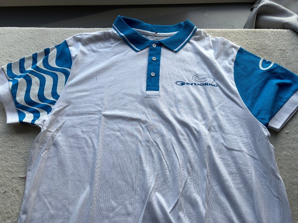 adv 227 / NIEUW 1 polo blanc wave GARBOLINO 3XL, Ophalen of Verzenden, Nieuw, Kleding
