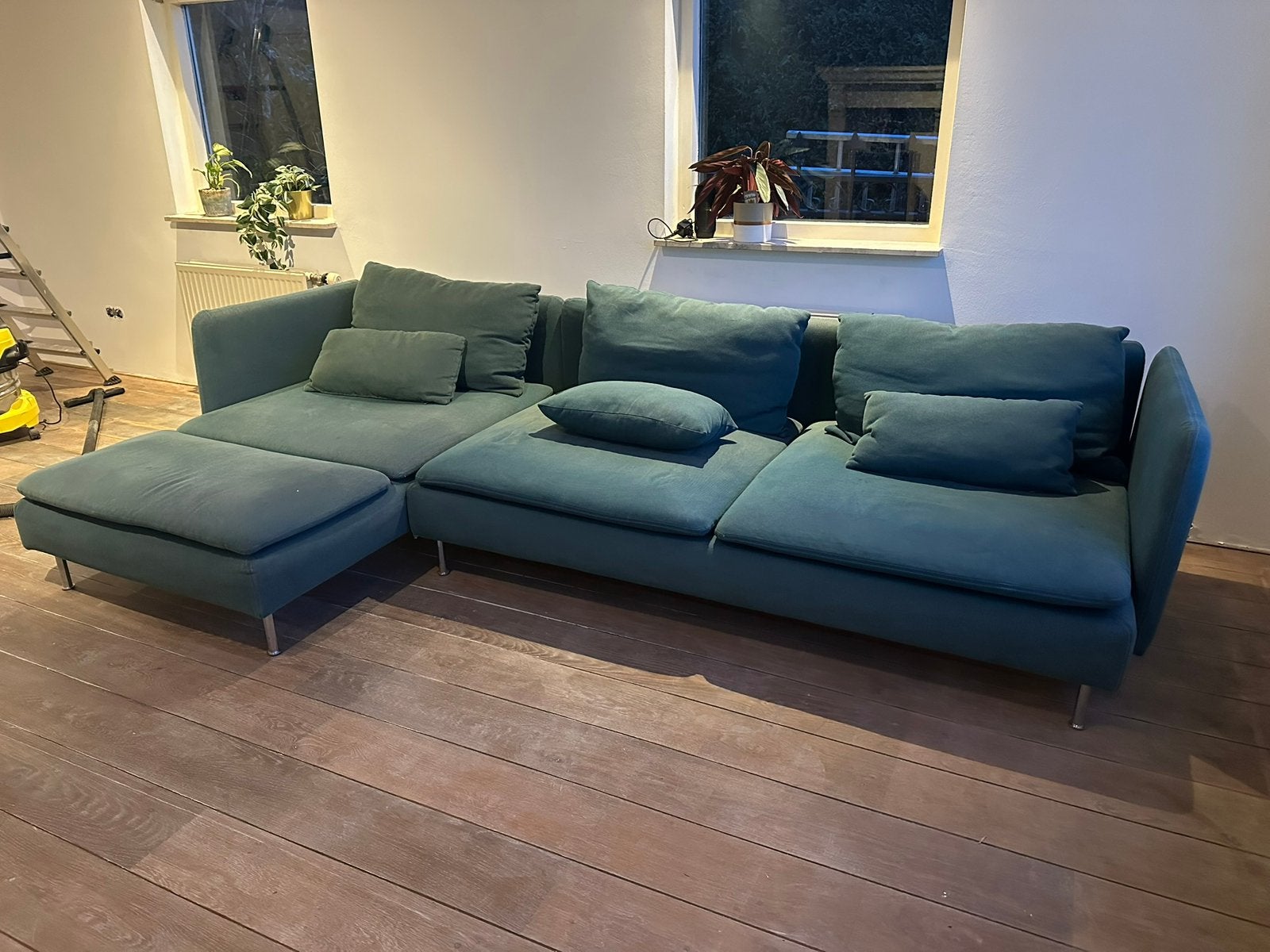 Soderhamn bank 3 zits met chaise lounge, Ophalen, Gebruikt
