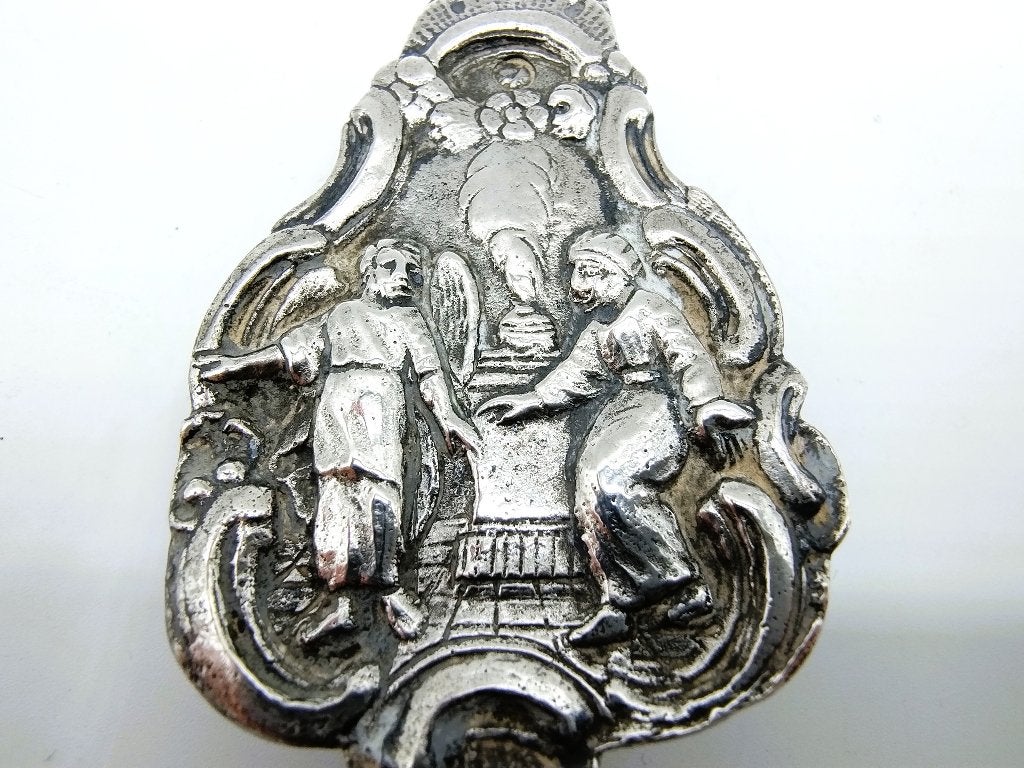 Zilveren tasbeugel met tashaak, G.L. Schuiten, Groningen, Verzenden, Zilver