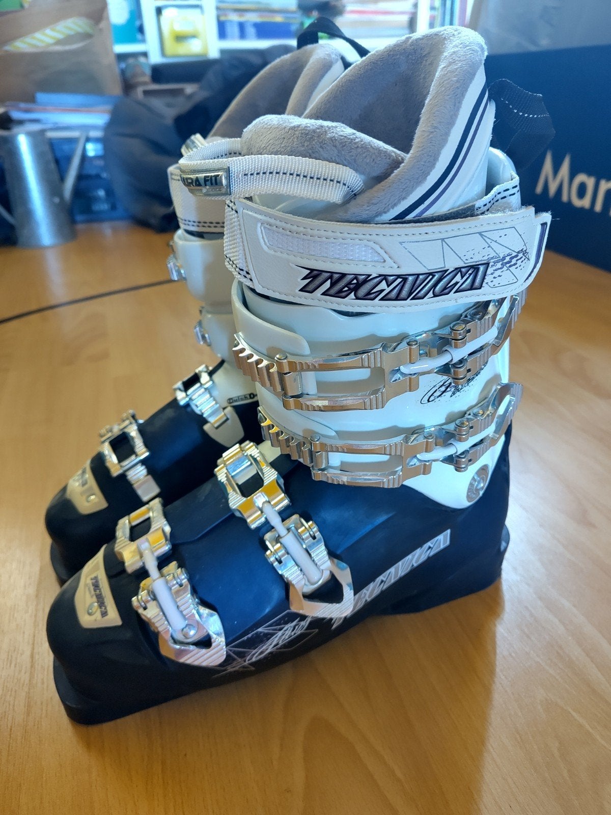 Tecnica skischoenen maat 42 inclusief draagtas, Gebruikt, Schoenen, Skiën, Ophalen