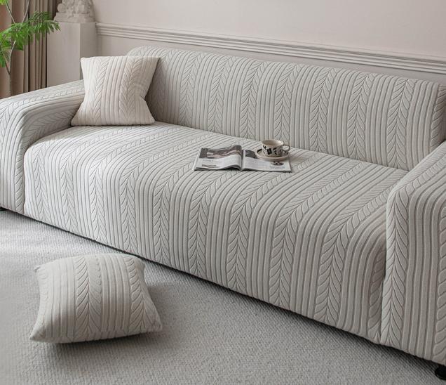 2x Nieuwe Elastische Polar Fleece Bankhoezen – 5-zits, Huis en Inrichting, Banken | Bankstellen, Nieuw, Ophalen of Verzenden, Vierpersoons of meer