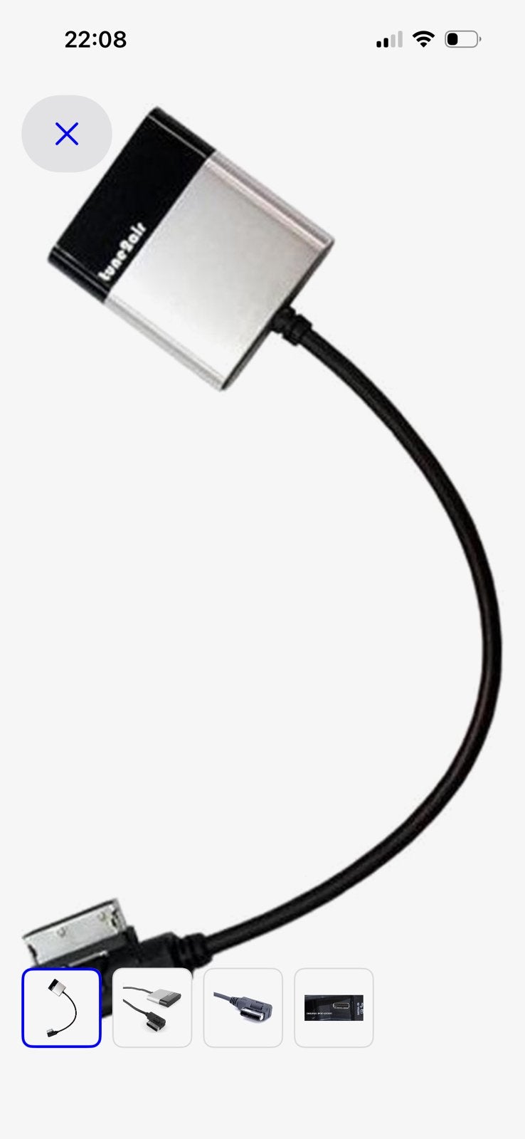 Tune2Air Bluetooth Adapter voor Audi, Mercedes, VW, Ophalen of Verzenden, Gebruikt, Minder dan 2 meter, Overige kabels