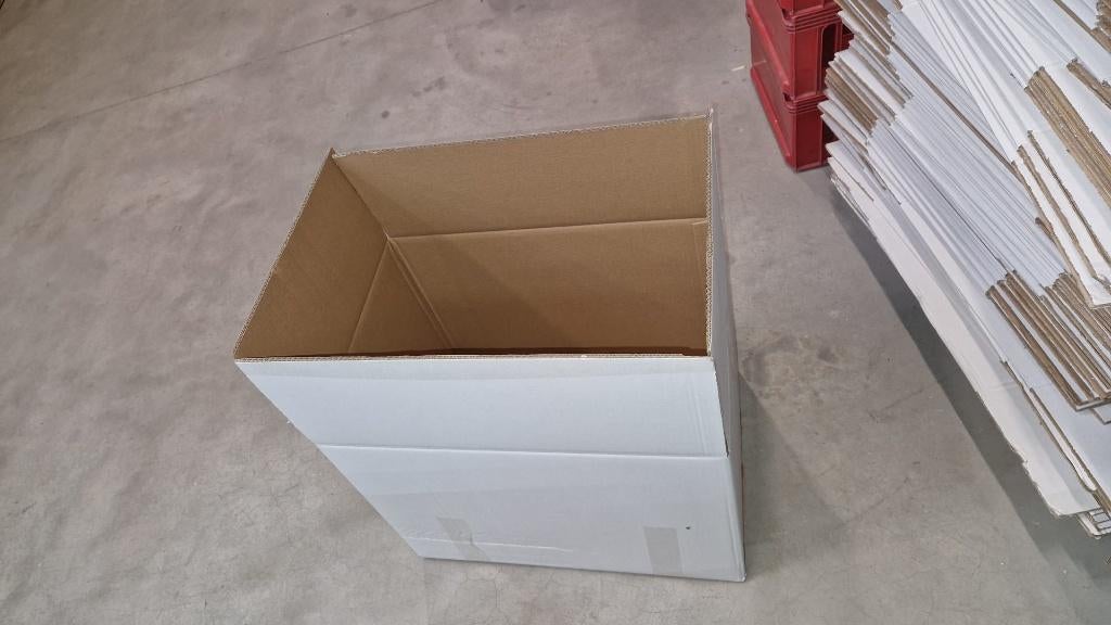 Verhuisdozen in 3 maten, ook voor opslag, Doe-het-zelf en Verbouw, Kratten en Dozen, Doos, 40 tot 60 cm, Opvouwbaar, 50 tot 75 cm
