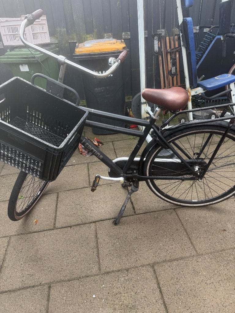 Herenfiets corona u4 28 inch, Terugtraprem, Gebruikt, Versnellingen, 49 tot 53 cm