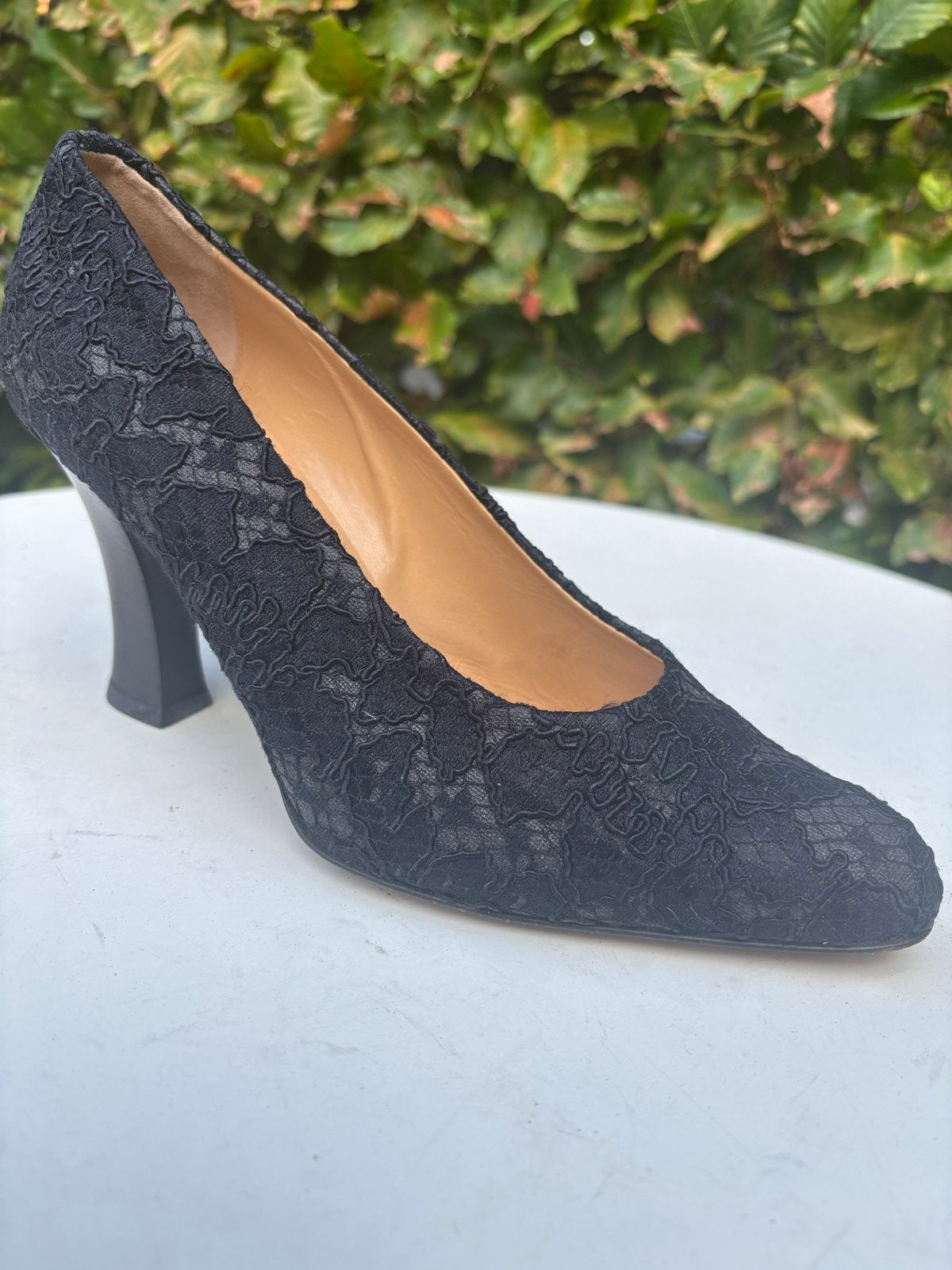 Shoebaloo pumps zwart kant maat 36, Ophalen of Verzenden, Zo goed als nieuw, Zwart, Pumps