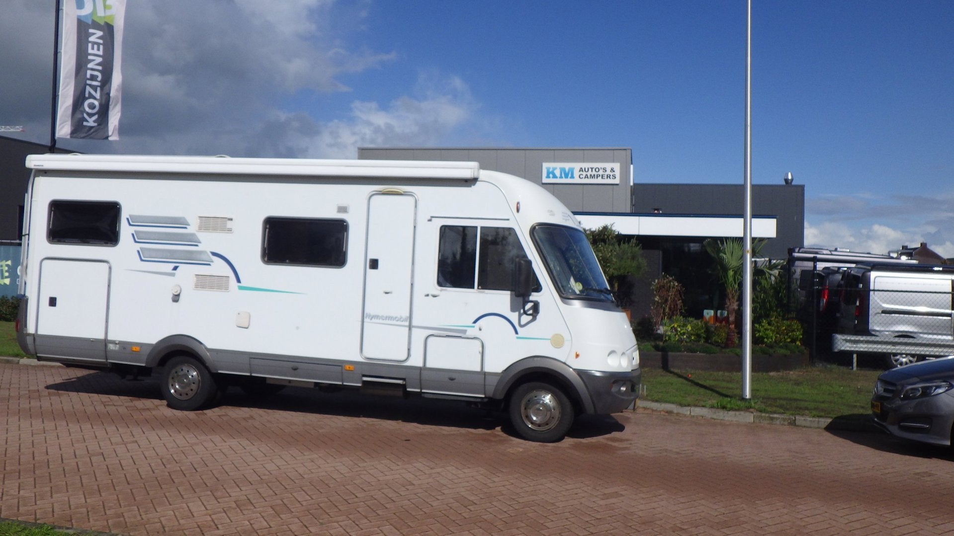 Hymer Eriba BM 680 Knappe camper weinig kilometers inruil mo, Caravans en Kamperen, Bedrijf, Hymer, Handgeschakeld, Diesel