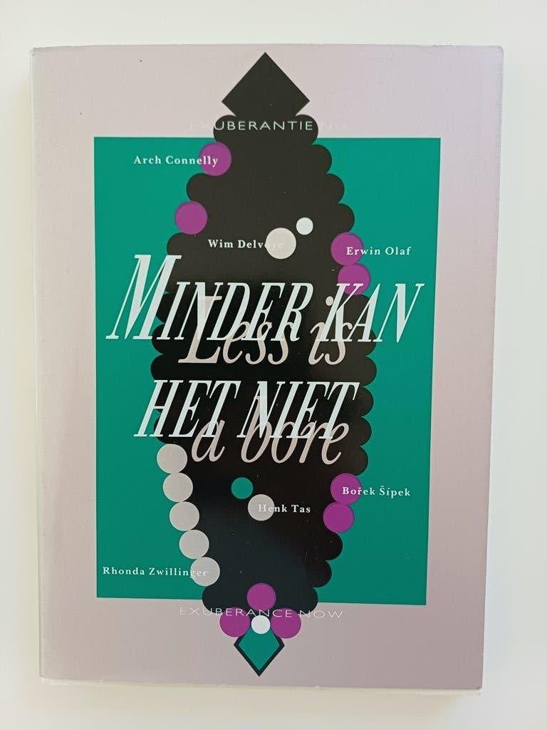 Museumboek: 'Minder kan het niet. Exuberantie nu'., Marie Hélène Cornips, Ophalen of Verzenden, Zo goed als nieuw, Schilder- en Tekenkunst