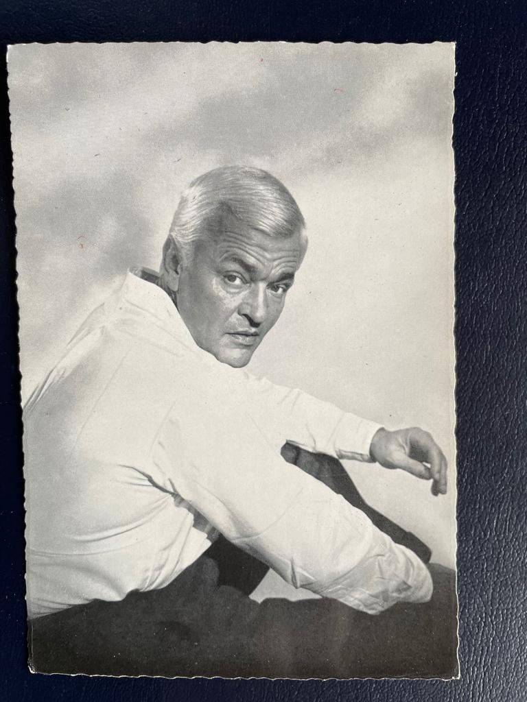 ansichtkaart / kaart van Peter van Eyck., Verzenden, 1960 tot 1980, Sterren en Beroemdheden