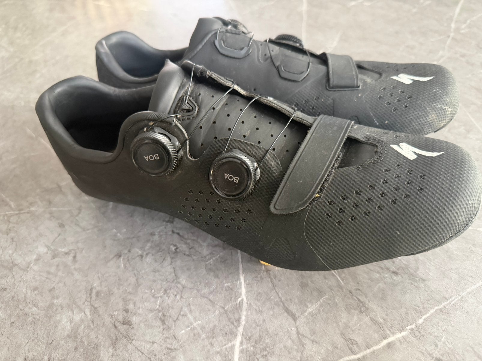 Specialized Torch 3.0 wielrenschoen zwart maat 45 – carbon, Ophalen of Verzenden, Gebruikt, Schoenen