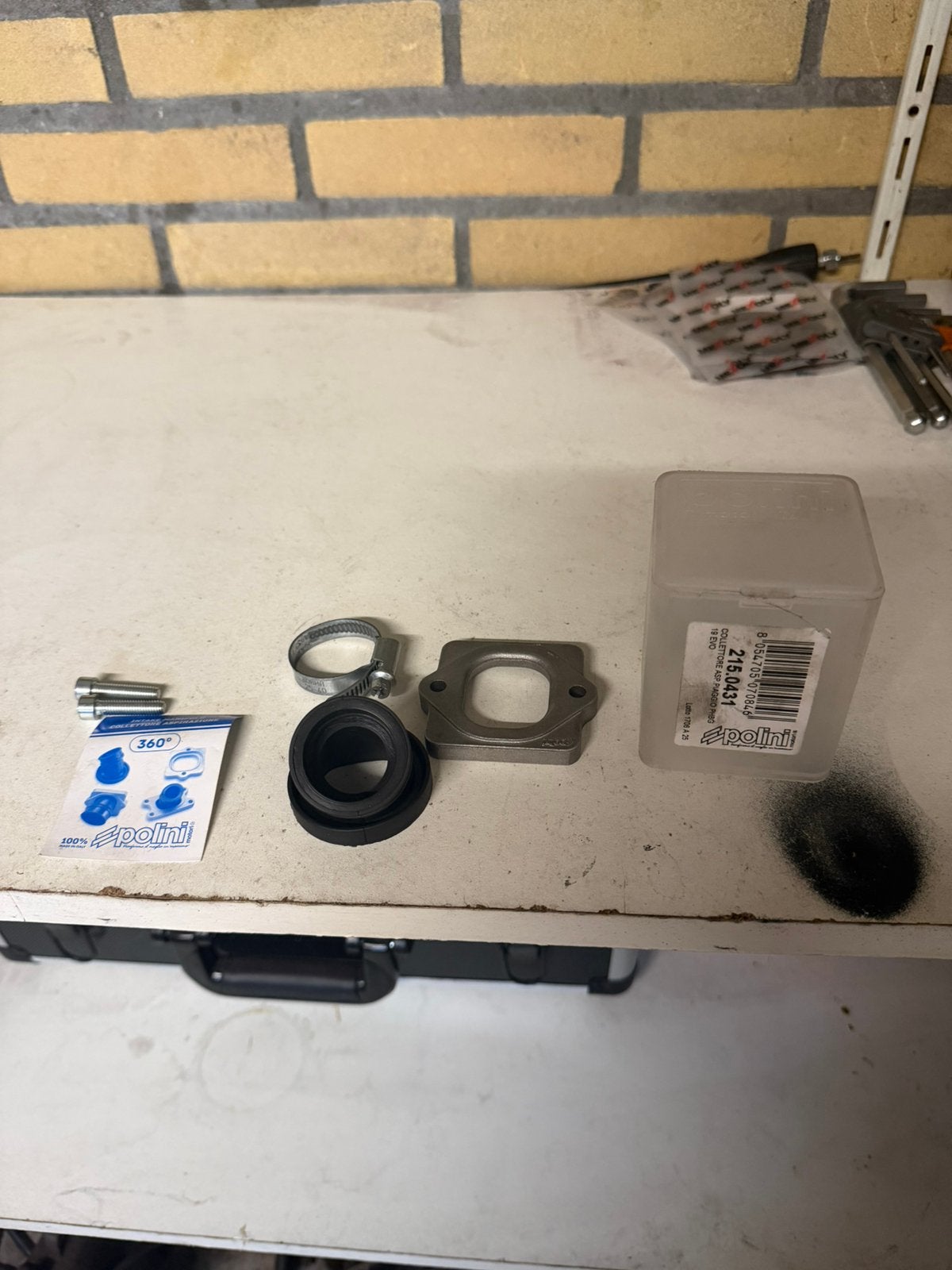 Polini draaibaar spruitstuk nieuw, Ophalen of Verzenden, Nieuw