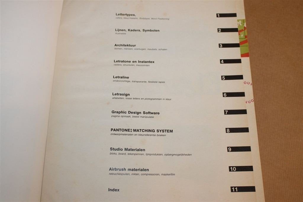 Letraset — Compleet Grafisch Ontwerpcatalogus, ca. 500 pag., Verzenden, Gelezen, Fotografen