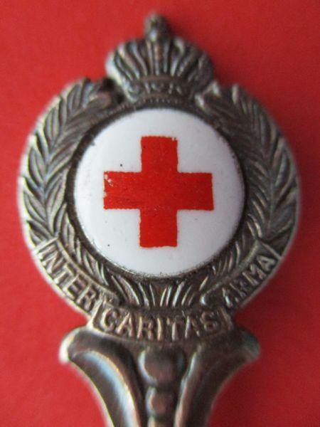 (A2921) Inter Caritas Arma (geen tekst achterop), Ophalen of Verzenden, Gebruikt, Overige materialen, Bestek
