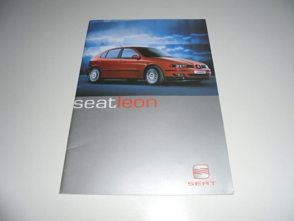 brochure Seat Leon modellen 2000, Boeken, Ophalen of Verzenden, Zo goed als nieuw, Overige merken