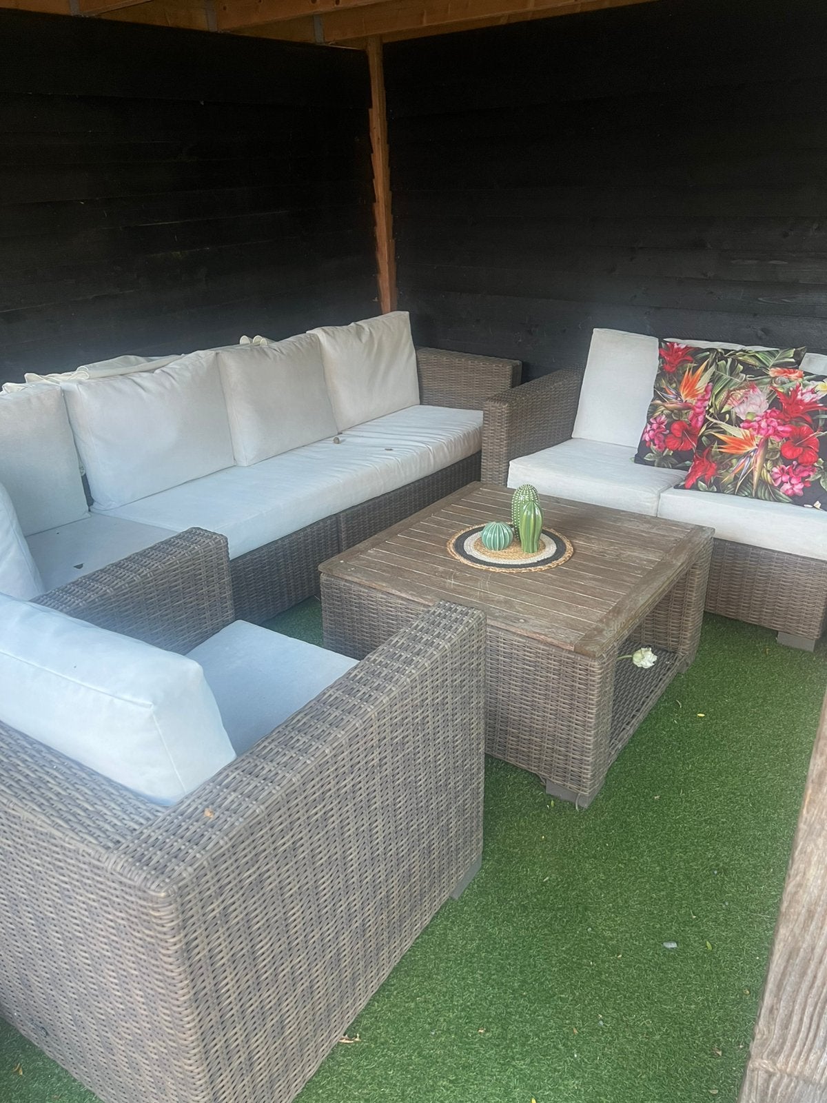 Lounge set, Ophalen, Gebruikt, Kunststof, Loungeset