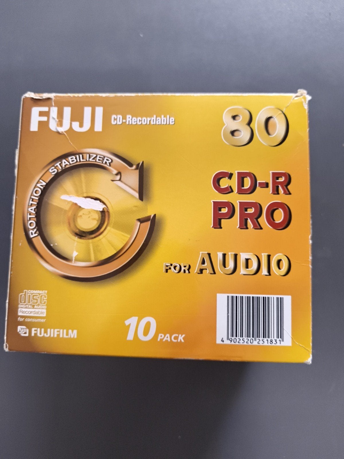 6x Fuji CD-R Pro voor Audio - Nieuw in verpakking, Ophalen of Verzenden, Nieuw, Cd, Fuji