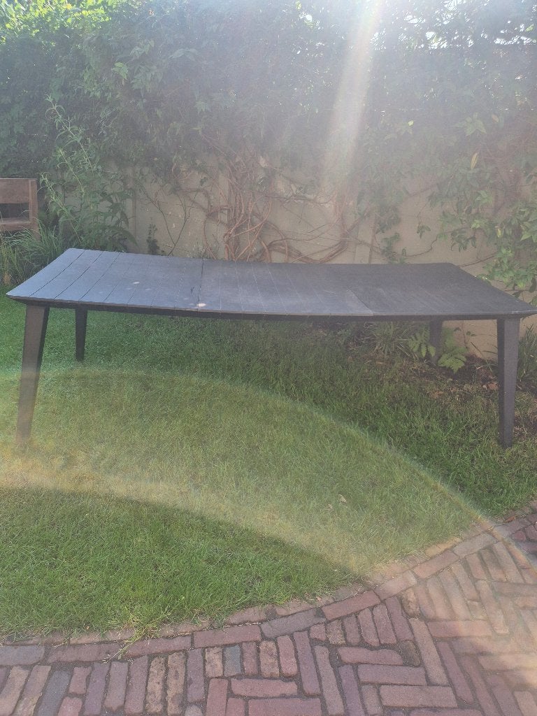Tuintafel gratis, Ophalen, Gebruikt, Rechthoekig, Kunststof