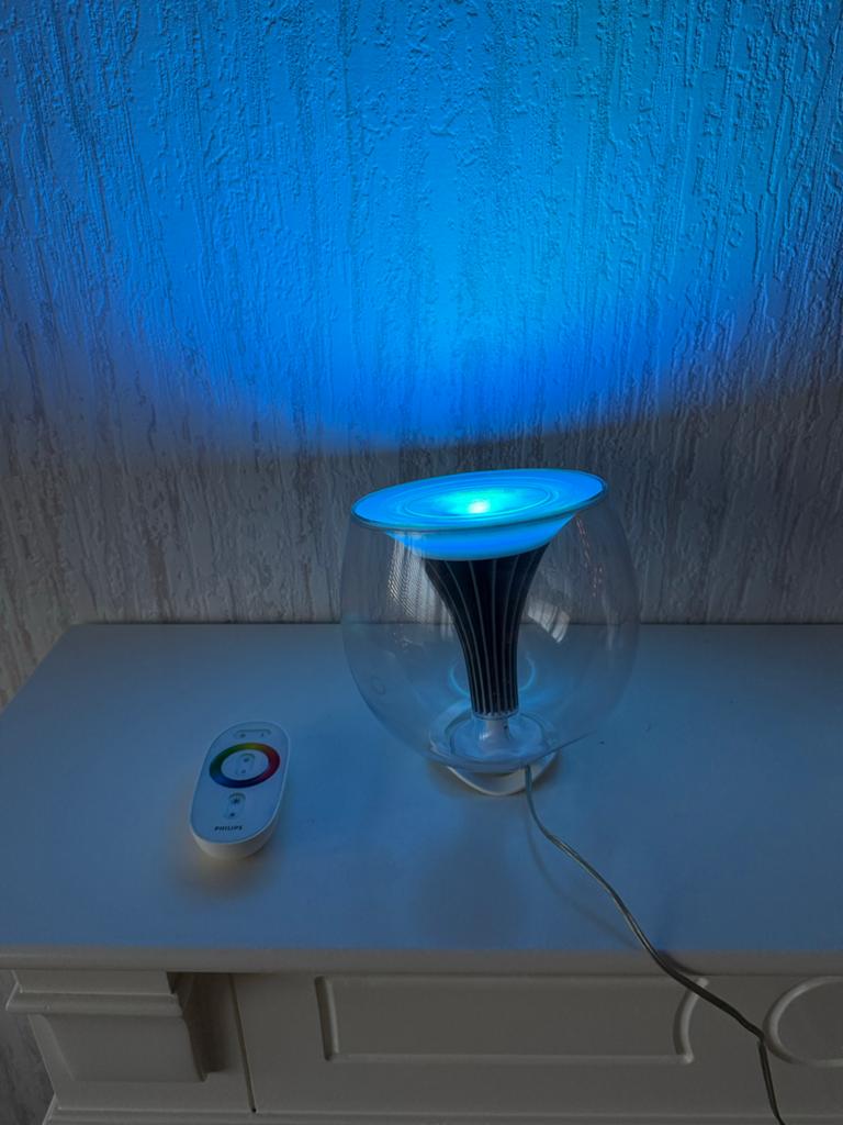 Philips LivingColors LED lamp met afstandsbediening, Ophalen of Verzenden, Zo goed als nieuw