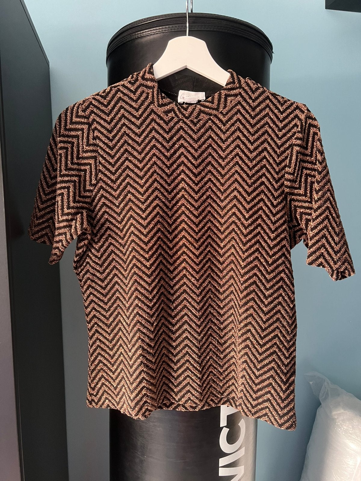 Top l, Kleding | Dames, Ophalen of Verzenden, Zo goed als nieuw, Maat 42/44 (L), Korte mouw