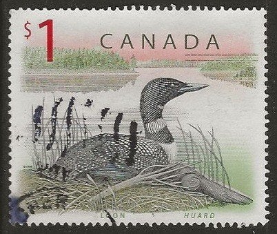 Canada 117, aalscholver, Postzegels en Munten, Verzenden, Gestempeld, Noord-Amerika