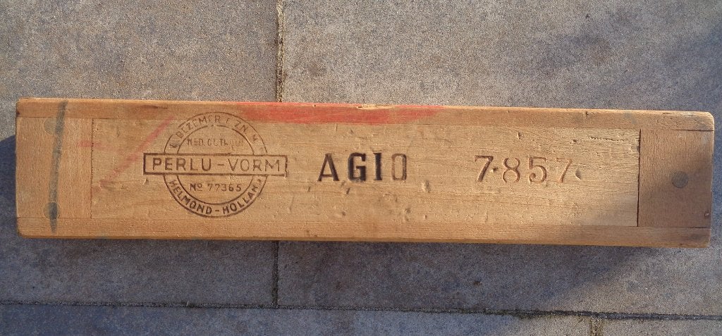 Vintage AGIO Sigarenmal / Sigarenpers (L. Bezemer & Zn), Antiek en Kunst, Ophalen of Verzenden